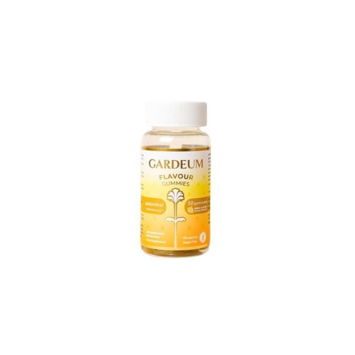 GARDEUM Flavour Gummies 50 Gominolas Limón. Sequedad bucal, disfagia, pérdida gustativa. Sin Gluten, Azúcar ni Lactosa