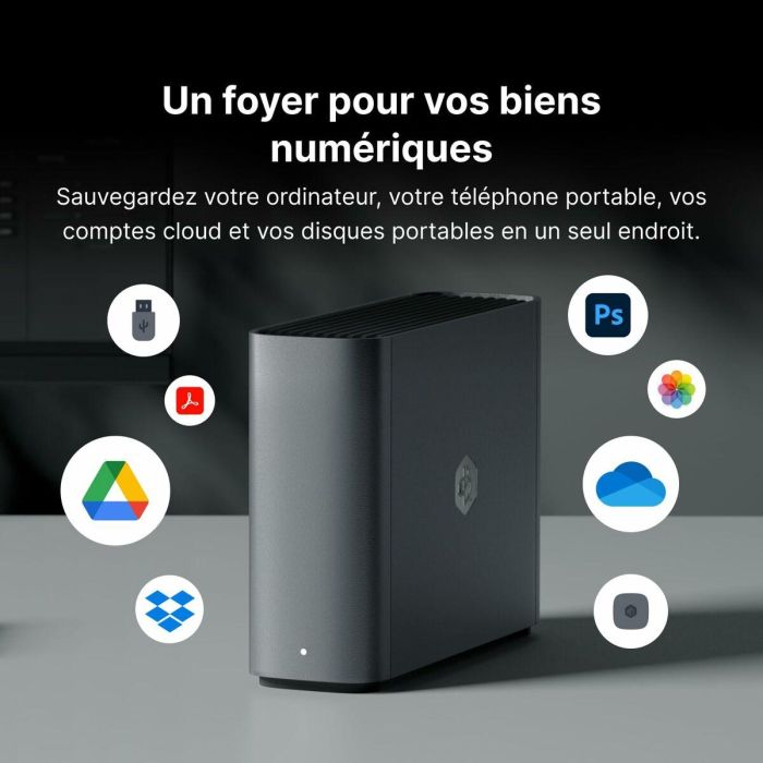 Synology BST170-8T Servidor NAS BeeStation Almacenamiento Nube Privado Familiar 7
