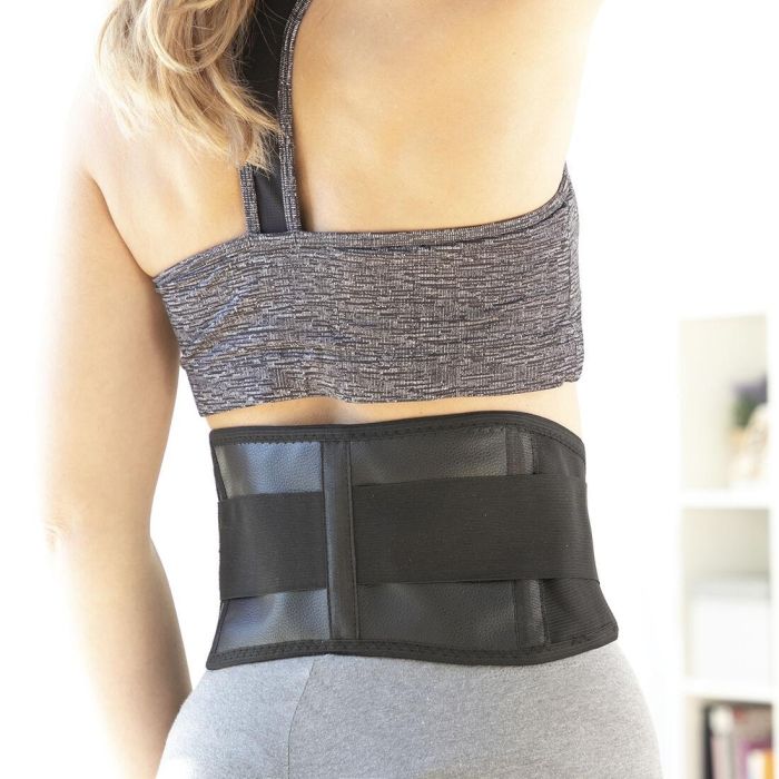 Faja Térmica Correctora con Imanes de Turmalina Tourmabelt InnovaGoods 8