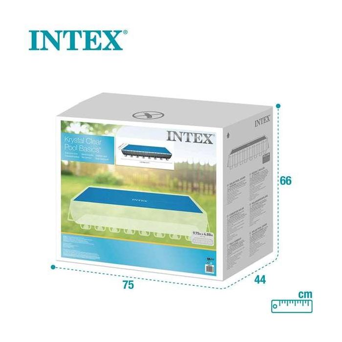 Cubrepiscinas Intex 28018 Rectangular Solar 975 x 488 cm 2