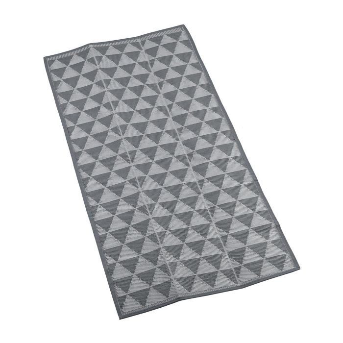 Alfombra Picnic Gris Triangu Versa 90X1CM (2 Unidades) 2 Alfombra Picnic Gris Triangu Versa 90X1CM (2 Unidades) 2
