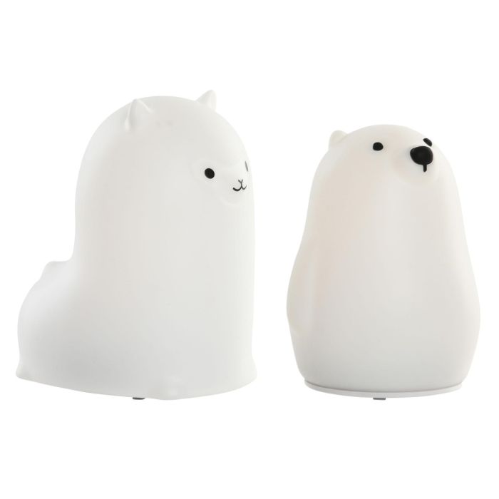 Decoracion Luminosa Baby DKD Home Decor Blanco 9 x 11 x 7 cm (6 Unidades) Decoracion Luminosa Baby DKD Home Decor Blanco 9 x 11 x 7 cm (6 Unidades)