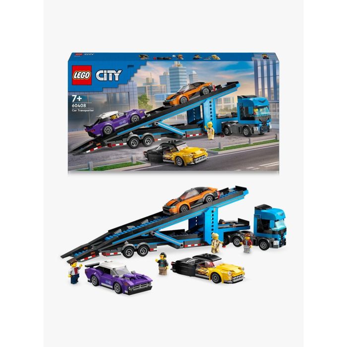 LEGO 60408 City Transporte de Coches Deportivos, 4 Vehículos para Niños 3 LEGO 60408 City Transporte de Coches Deportivos, 4 Vehículos para Niños 3