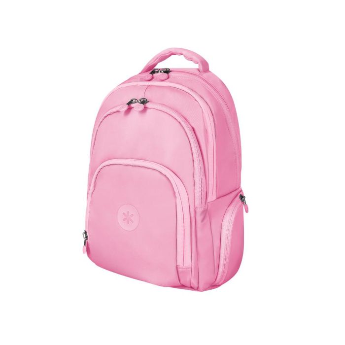 Mochila Antartik Multibolsillo 19 L Compartimento Para Portatil Y Tablet Color Rosa 450 X 160 X 300 mm 2