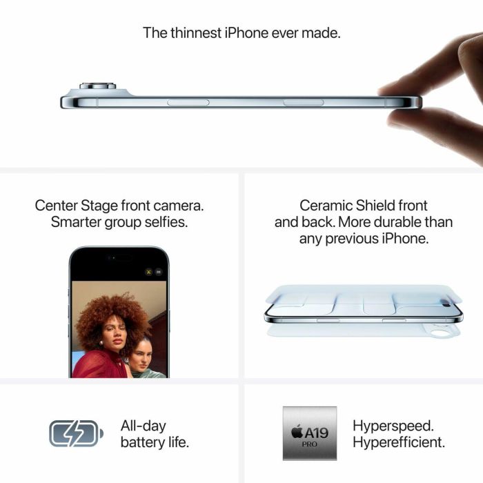 Smartphone Apple MG2V4ZD/A?AT 6,5" Hexa Core 12 GB RAM 512 GB Azul 4 Smartphone Apple MG2V4ZD/A?AT 6,5" Hexa Core 12 GB RAM 512 GB Azul 4