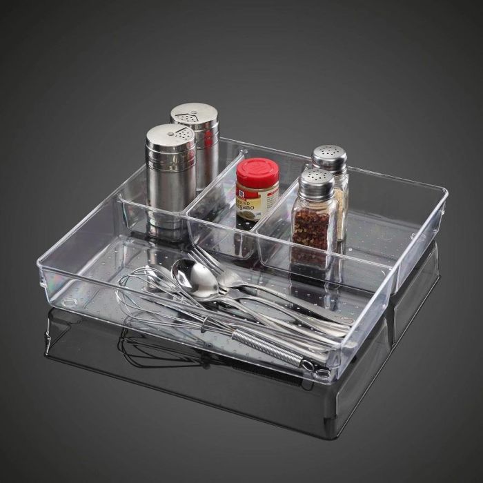 Confortime Organizador PS 30 x 30 x 5 cm (12 Unidades) 9 Confortime Organizador PS 30 x 30 x 5 cm (12 Unidades) 9