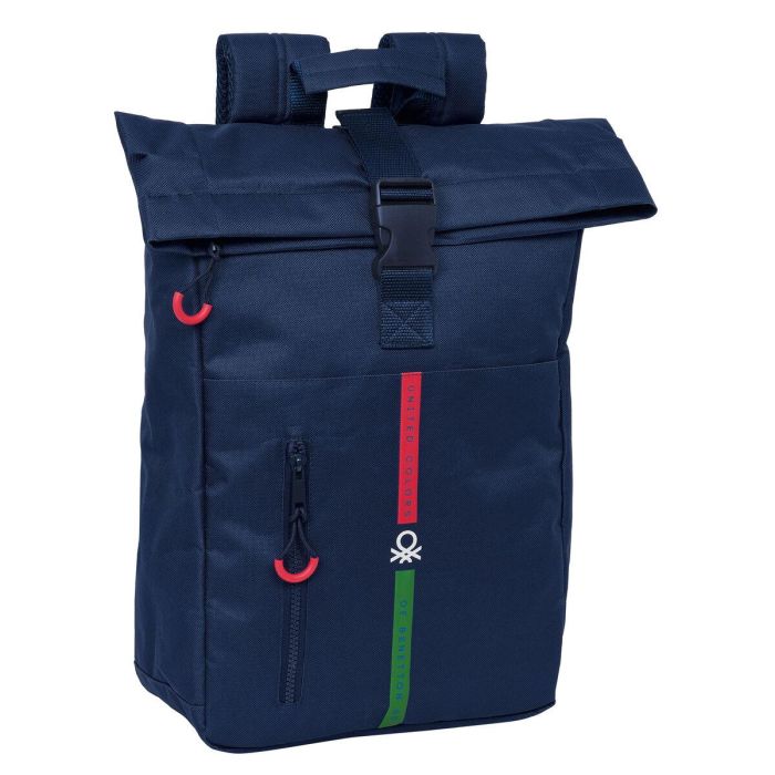 Mochila para Portátil Benetton Italy Azul marino 28 x 42 x 13 cm 0 Mochila para Portátil Benetton Italy Azul marino 28 x 42 x 13 cm 0