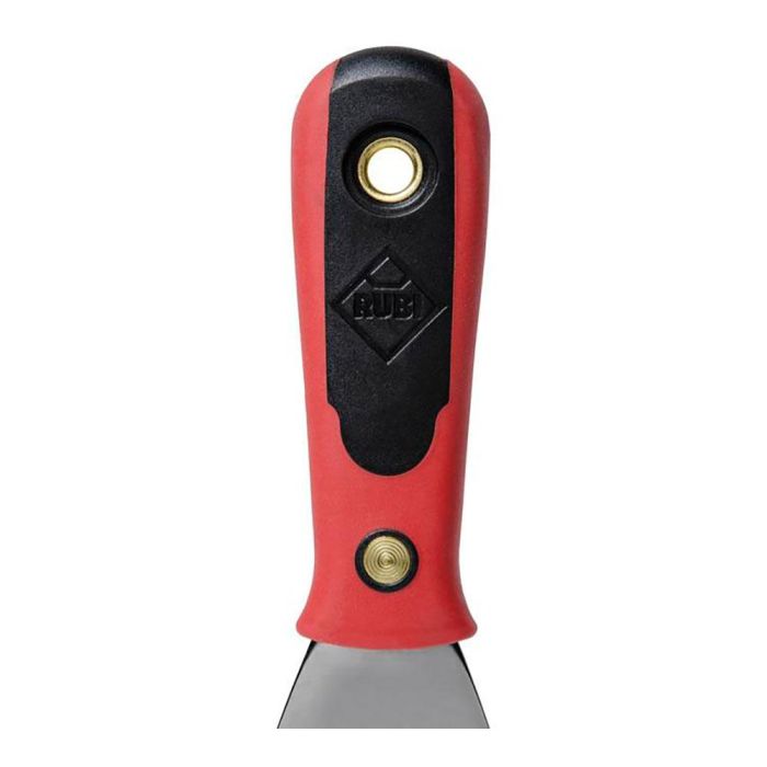 Rubi Espátula inox 63mm R73914 - Acero inoxidable, mango bimaterial Rubiflex 1 Rubi Espátula inox 63mm R73914 - Acero inoxidable, mango bimaterial Rubiflex 1