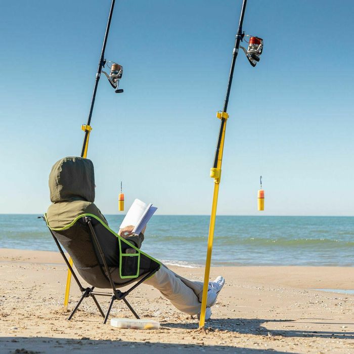 Silla de Camping Plegable Folstul InnovaGoods 6 Silla de Camping Plegable Folstul InnovaGoods 6