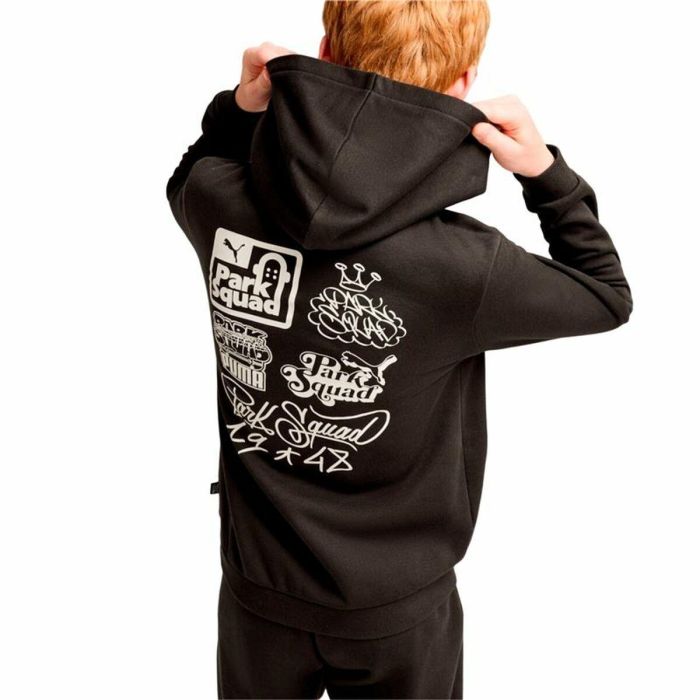 Sudadera con Capucha Niño Puma Essentials+ Mid 90S 02-soft brown 1