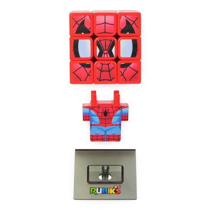 Rubiks Cubo de Rubik 3x3 Spiderman 6071040 Spin Master Juego 3 Rubiks Cubo de Rubik 3x3 Spiderman 6071040 Spin Master Juego 3