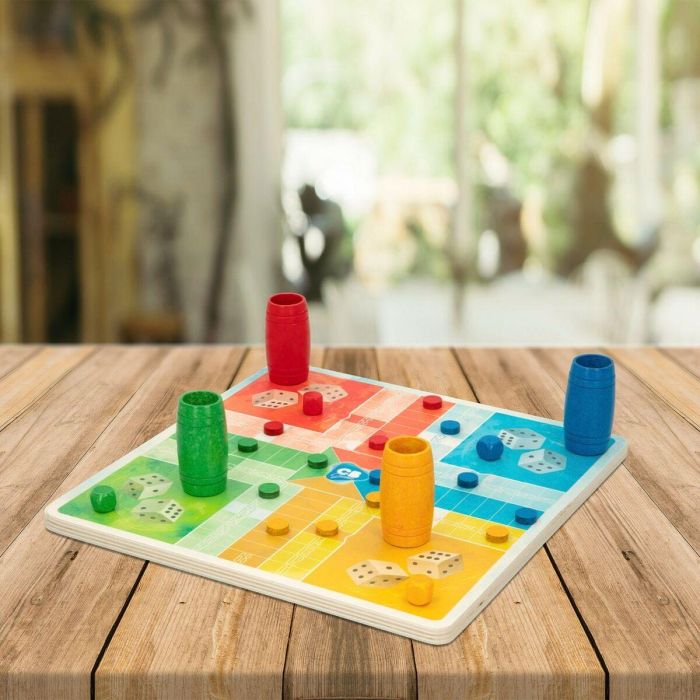 Tablero de Parchís y Oca CB Games 25 x 1 x 25 cm (25 Piezas) (6 Unidades) 2 Tablero de Parchís y Oca CB Games 25 x 1 x 25 cm (25 Piezas) (6 Unidades) 2