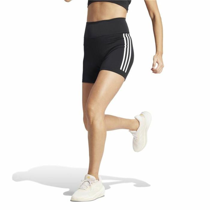 Mallas Deportivas de Mujer Adidas Dailyrun 3Stripes 5In Negro 5