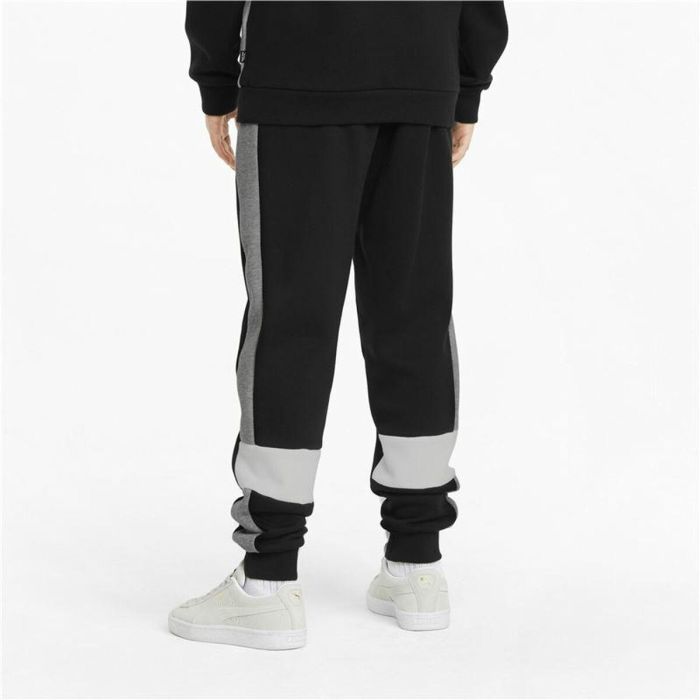 Pantalón de Chándal para Niños Puma Essentials+ Colorblock Negro Niños 1 Pantalón de Chándal para Niños Puma Essentials+ Colorblock Negro Niños 1