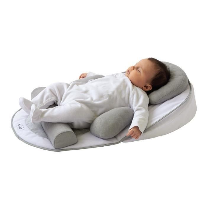 Tinéo - Cocoón de sueño para bebés, cuña de bebé, 10 °, escalable, ajustable, extraíble, 0-3 meses, Baby Tete Hold, 58x40cm 4 Tinéo - Cocoón de sueño para bebés, cuña de bebé, 10 °, escalable, ajustable, extraíble, 0-3 meses, Baby Tete Hold, 58x40cm 4