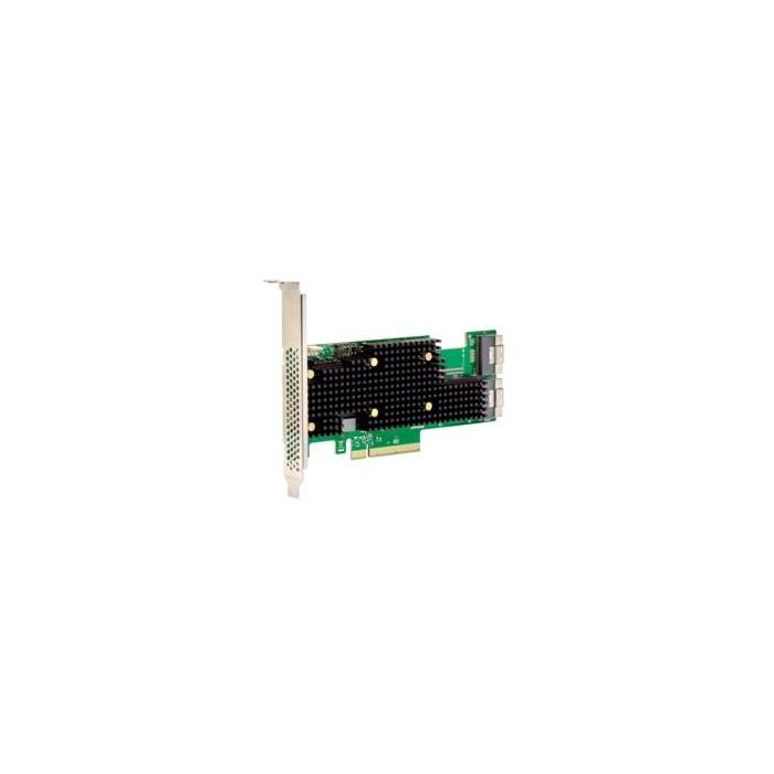Broadcom 9600-16i eHBA PCI Express 4.0 SAS/SATA/NVMe SFF-8654 para Servidor, 22.5 Gbit/s Interno