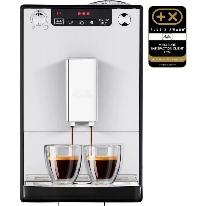 Melitta E950-103 Máquina de Espresso Automática con Molinillo Caffeo Solo - Plata Melitta E950-103 Máquina de Espresso Automática con Molinillo Caffeo Solo - Plata
