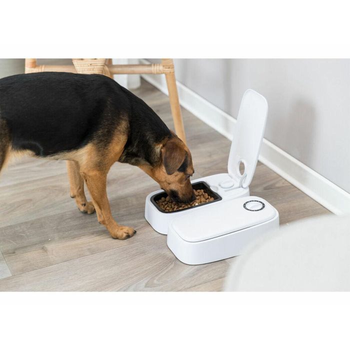 Comedero automático Trixie Blanco Negro Acrílico Plástico 6