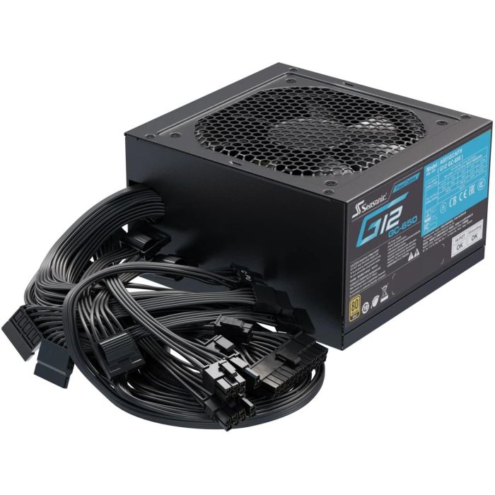 Seasonic Fuente de Alimentación G12 GC-650 650W 80+ Gold ATX Negro 3