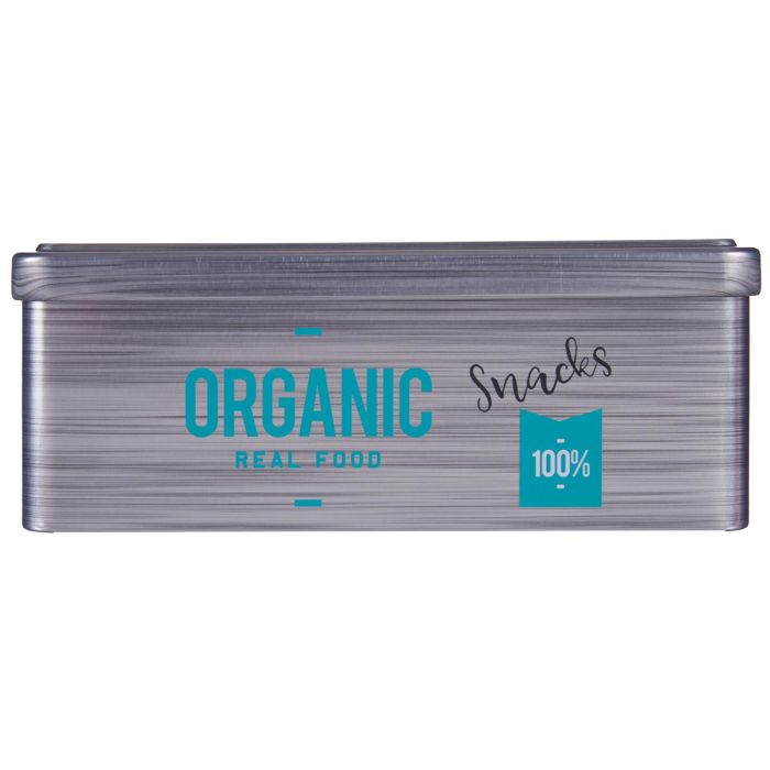 Bote Hojalata Regtangular Organic Snacks Kinvara 11X7CM (24 Unidades) 1 Bote Hojalata Regtangular Organic Snacks Kinvara 11X7CM (24 Unidades) 1