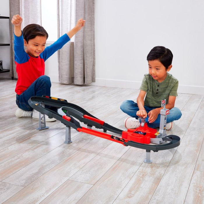 Pista Racing F1 Y 3 Coches Hot Wheels Jdy15 Mattel 5