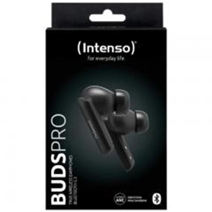 Intenso Auriculares Buds Pro TWS H-ANC+ENC Negro Bluetooth 5.3 Modelo 3720500 Cancelación Ruido 2