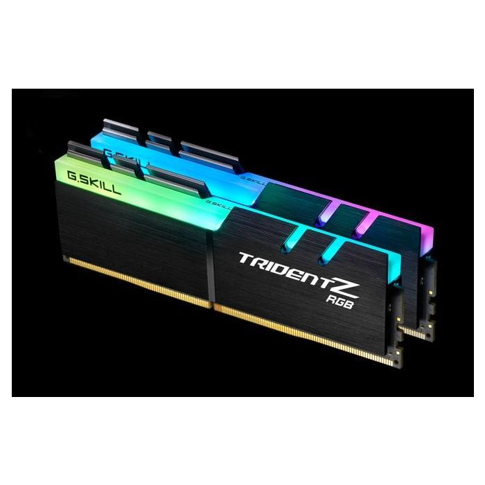 G.Skill F4-3200C16D-32GTZRX Trident Z RGB 32GB (2x16GB) DDR4 3200MHz CL16 para AMD - Iluminación RGB 1 G.Skill F4-3200C16D-32GTZRX Trident Z RGB 32GB (2x16GB) DDR4 3200MHz CL16 para AMD - Iluminación RGB 1
