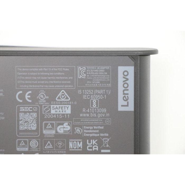 Lenovo AC adapter, 45W power output, compatible with Lenovo ThinkPad laptops using slim tip connector. 4 Lenovo AC adapter, 45W power output, compatible with Lenovo ThinkPad laptops using slim tip connector. 4