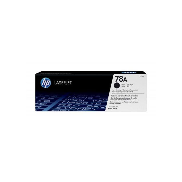 HP Tóner Negro 78A (CE278A) Compatible con LaserJet Pro M1536, M1537, M1538, M1539, P1566, P1606