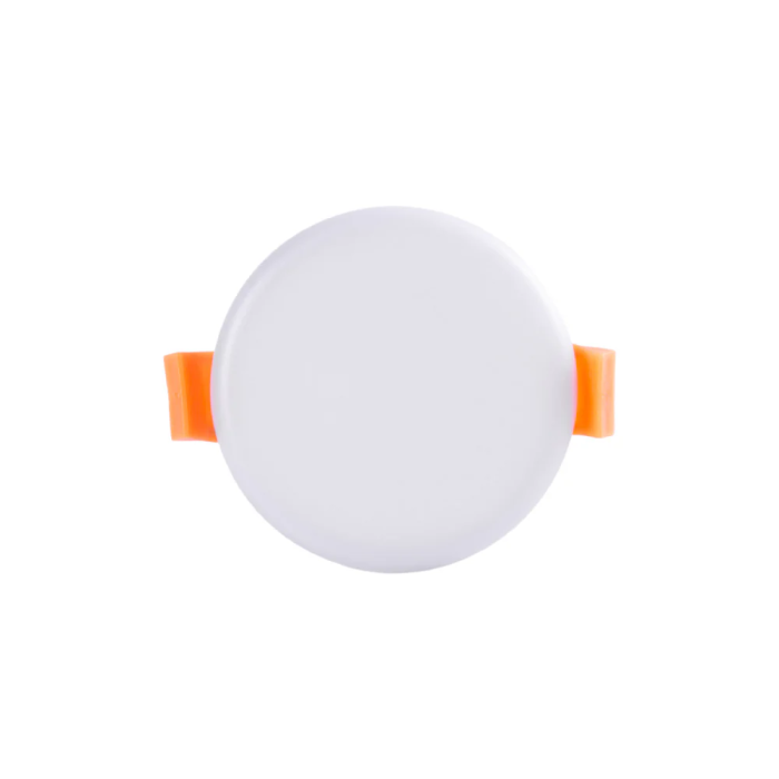 Placa LED Empotrable Circular 6W 399Lm 2700K Blanca IP65 Aluminio 40.000H LUM-NSDL-R75-WW