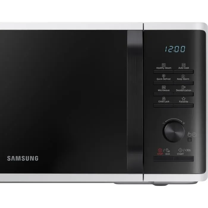 Samsung Microondas Solo 23l Control Electrónico Función Keep Warm Descongelación Rápida Vaporera Blanco 3 Samsung Microondas Solo 23l Control Electrónico Función Keep Warm Descongelación Rápida Vaporera Blanco 3