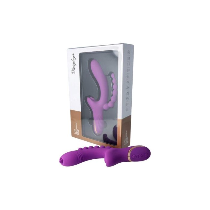 Succionador de Clítoris Langloys LETO Morado 9