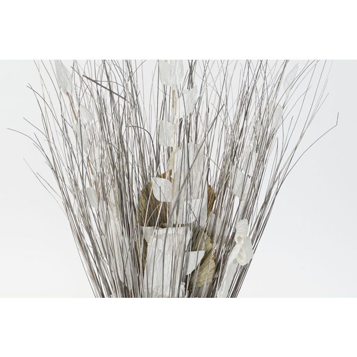 DKD Home Decor Ramo Blanco Natural Fibra Coco 40 x 100 x 40 cm (2 Unidades) 1
