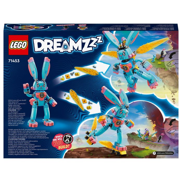 LEGO DREAMZzz Izzie y el Conejo Bunchu 71453 Set de Construcción para Niños +7 Años