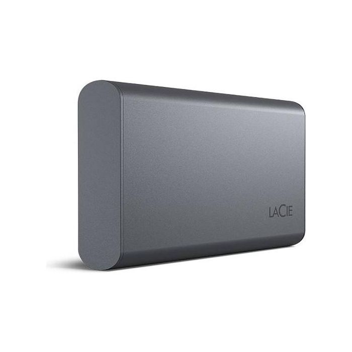 Lacie STKH1000800 Disco Duro SSD Externo 1TB USB-C 3.2 Gen 2 1050 MB/s Cifrado AES 256-bit Resistente a Golpes