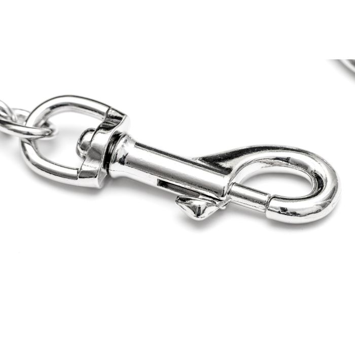 Gloria Acople Cadena para 2 Perros, Acero Cromado Resistente, 2 mm x 25 cm 4