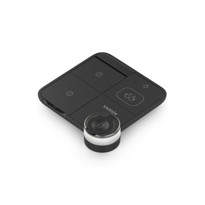 Estación de Carga Inalámbrica Qi Aisens ASCH-15W4WC062-BK/ 1xUSB Tipo-C/ 15W/ 5W/ Negro 2 Estación de Carga Inalámbrica Qi Aisens ASCH-15W4WC062-BK/ 1xUSB Tipo-C/ 15W/ 5W/ Negro 2