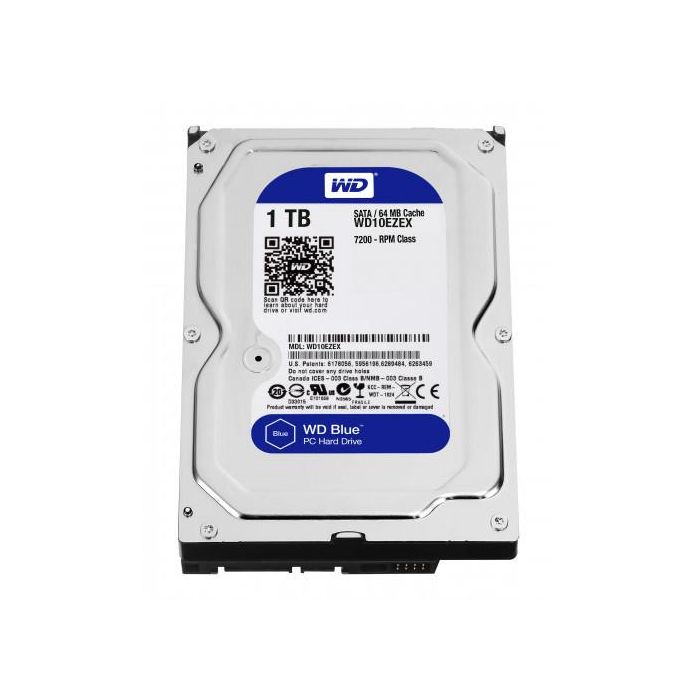 Western Digital WD10EZEX Disco Duro Blue 3.5" 1TB SATA III 7200 RPM 64MB Western Digital WD10EZEX Disco Duro Blue 3.5" 1TB SATA III 7200 RPM 64MB