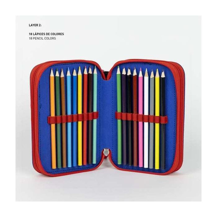 Plumier Con Accesorios Giotto Spiderman 12.5 X 6.5 X 19.5 CM 4 Plumier Con Accesorios Giotto Spiderman 12.5 X 6.5 X 19.5 CM 4