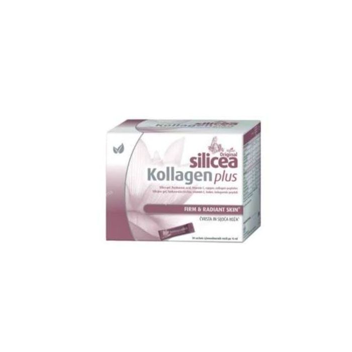 Silicea Kollagen Plus con Colágeno, Ácido Hialurónico, Silicio y Vitamina C para Piel Sana 30 Sticks