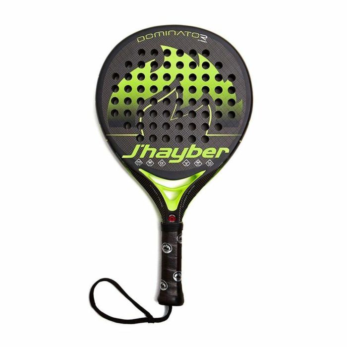 Pala de Pádel J-Hayber Dominator D3K Negro