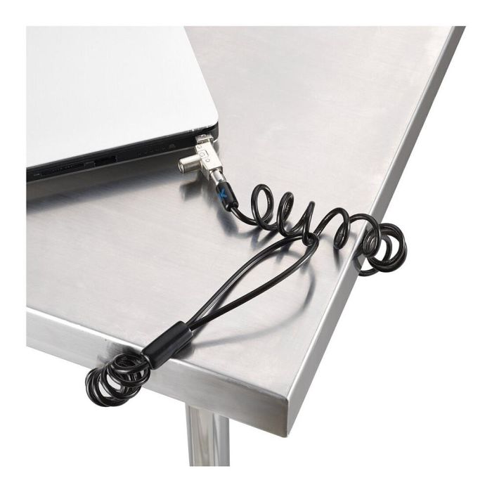 Kensington Candado N17 2.0 para Portátil con Llave, Cable de 1.8m, Tipo Wedge, Acero al Carbono, Plata 3 Kensington Candado N17 2.0 para Portátil con Llave, Cable de 1.8m, Tipo Wedge, Acero al Carbono, Plata 3