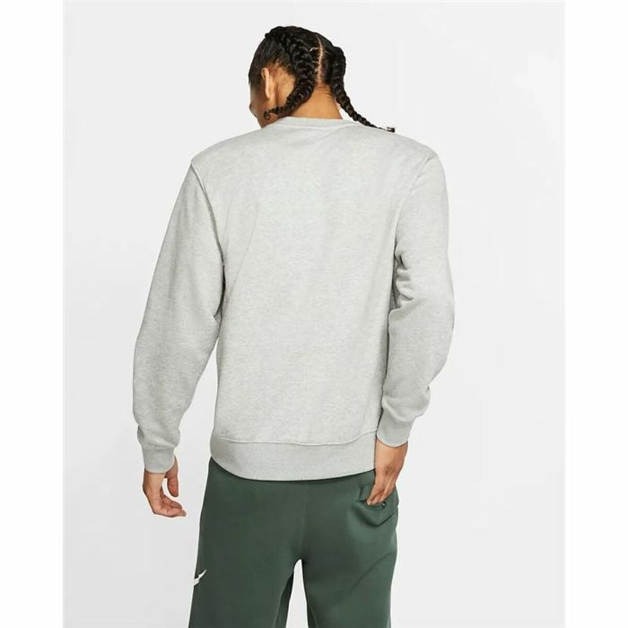 Sudadera sin Capucha Hombre Nike Sportswear Club Gris Gris claro M 3 Sudadera sin Capucha Hombre Nike Sportswear Club Gris Gris claro M 3