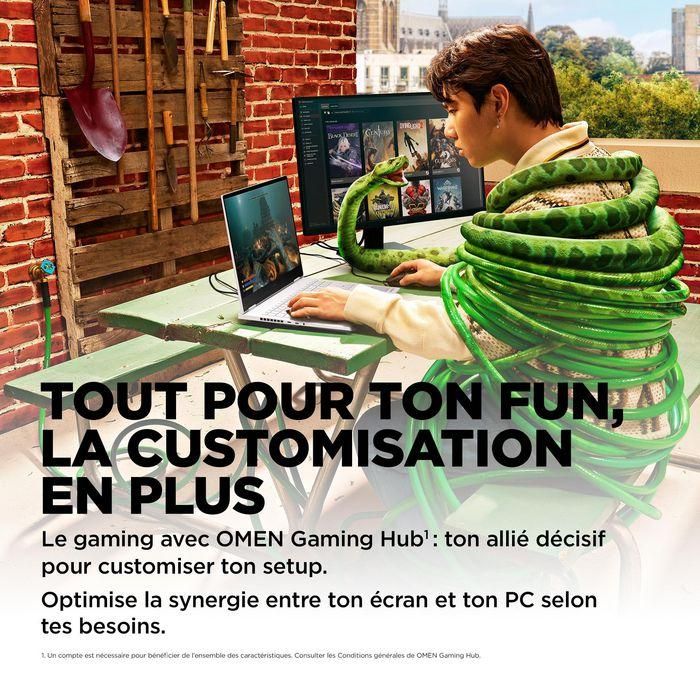 HP OMEN 24 Monitor Gaming 23.8 pulgadas FHD 165Hz para Juegos de Alto Rendimiento, Colores Vibrantes y Diseño Elegante 6 HP OMEN 24 Monitor Gaming 23.8 pulgadas FHD 165Hz para Juegos de Alto Rendimiento, Colores Vibrantes y Diseño Elegante 6