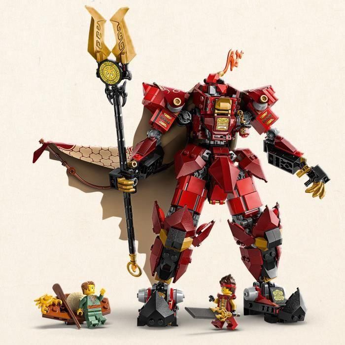 LEGO 71846 NINJAGO Fire Knight Mech Set de Construcción de Kai para Niños de 14 Años 2