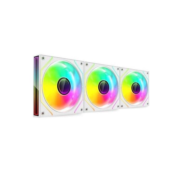 Pack 3 Ventiladores Mars Gaming MF-3DPROKIT/ 12cm + HUB + Mando a Distancia/ ARGB/ Blanco 2 Pack 3 Ventiladores Mars Gaming MF-3DPROKIT/ 12cm + HUB + Mando a Distancia/ ARGB/ Blanco 2