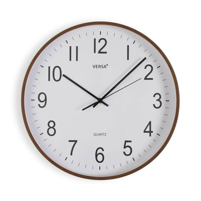 Reloj de Pared Versa Plástico Cuarzo Madera MDF 5,5 x 40 x 40 cm 0 Reloj de Pared Versa Plástico Cuarzo Madera MDF 5,5 x 40 x 40 cm 0