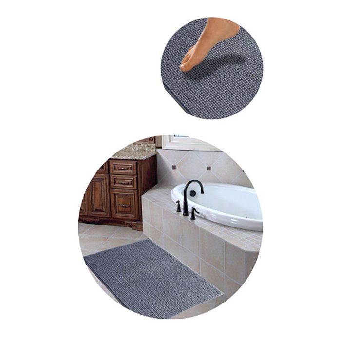 Hidalgo Alfombra de Baño Shaggy Colores Surtidos 40 x 60 cm 100% Poliéster Lavable a 30ºC