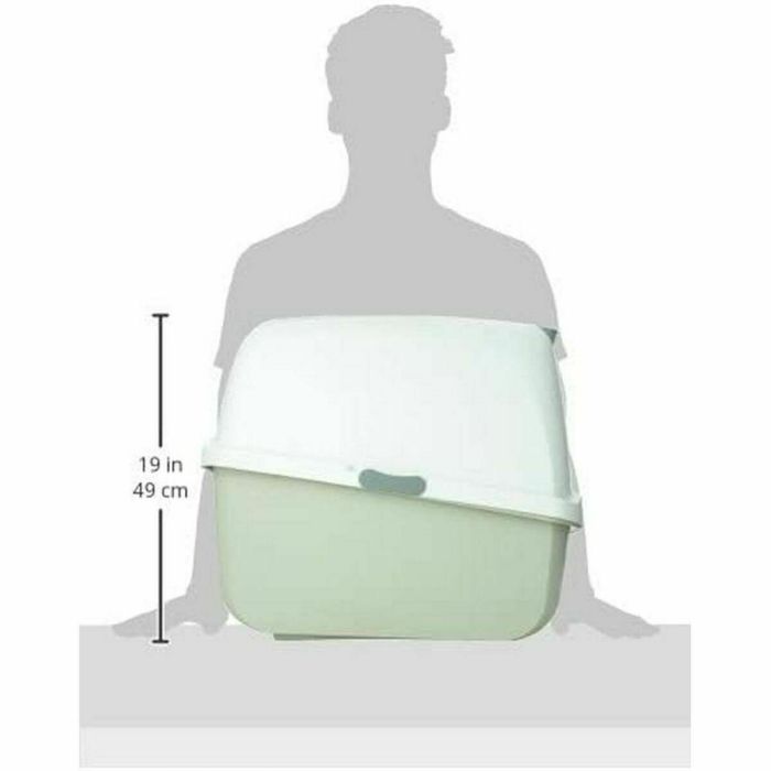 Arenero para Gatos Catit Gris Tapa desmontable 4