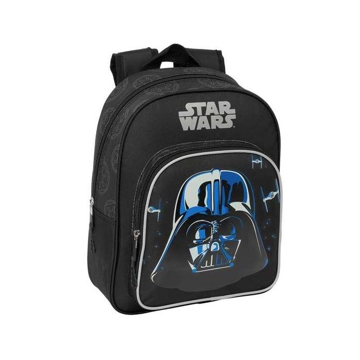 Mochila Escolar Star Wars Rebellion Negro 27 x 33 x 10 cm